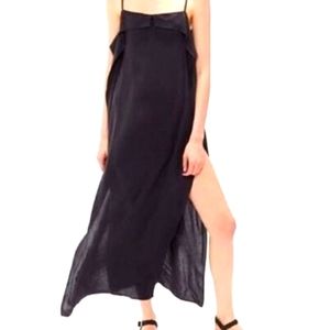 Side Slit Boho Duster Romper -(Sz Small)